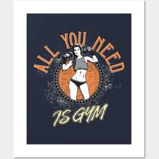 All You Need Is Gym Posters and Art